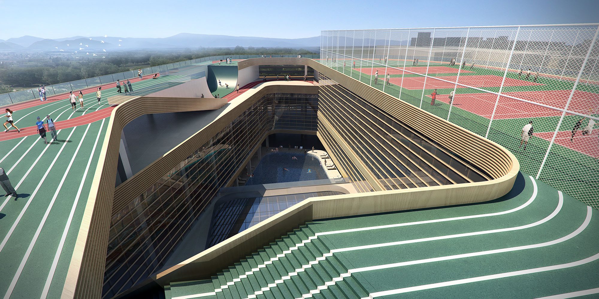 简上体育综合体 SPORTS COMPLEX